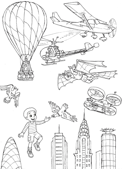 سفینه‌ها و هواپیماها بخش ۲ از آسمان