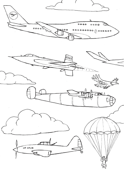 سفینه‌ها و هواپیماها بخش ۳ از آسمان