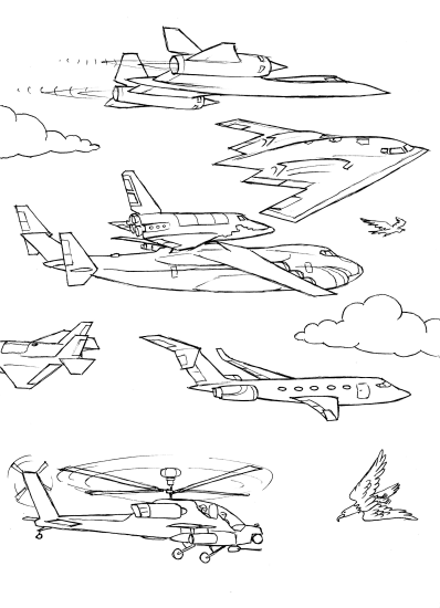 سفینه‌ها و هواپیماها بخش ۵ از آسمان