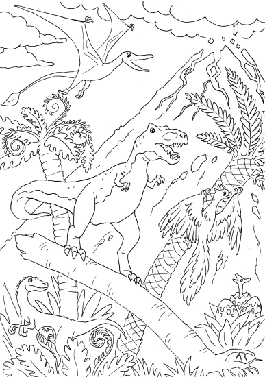 Affiche dinosaures partie 6 de Dinosaures